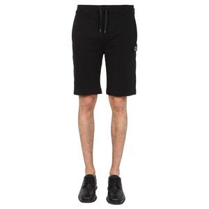 MA STRUM MA.STRUM Cotton Blend Jersey Shorts Men BLACK Pants